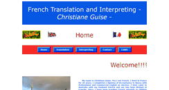 Desktop Screenshot of frenchtranslation.bellepage.com